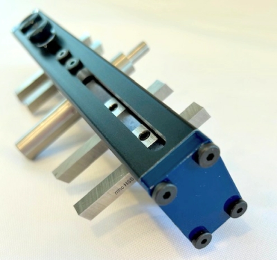 a cutter that will cut channels for a rosette